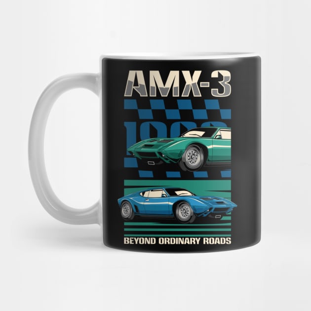 1969 AMC AMX/3 Racing Car by milatees